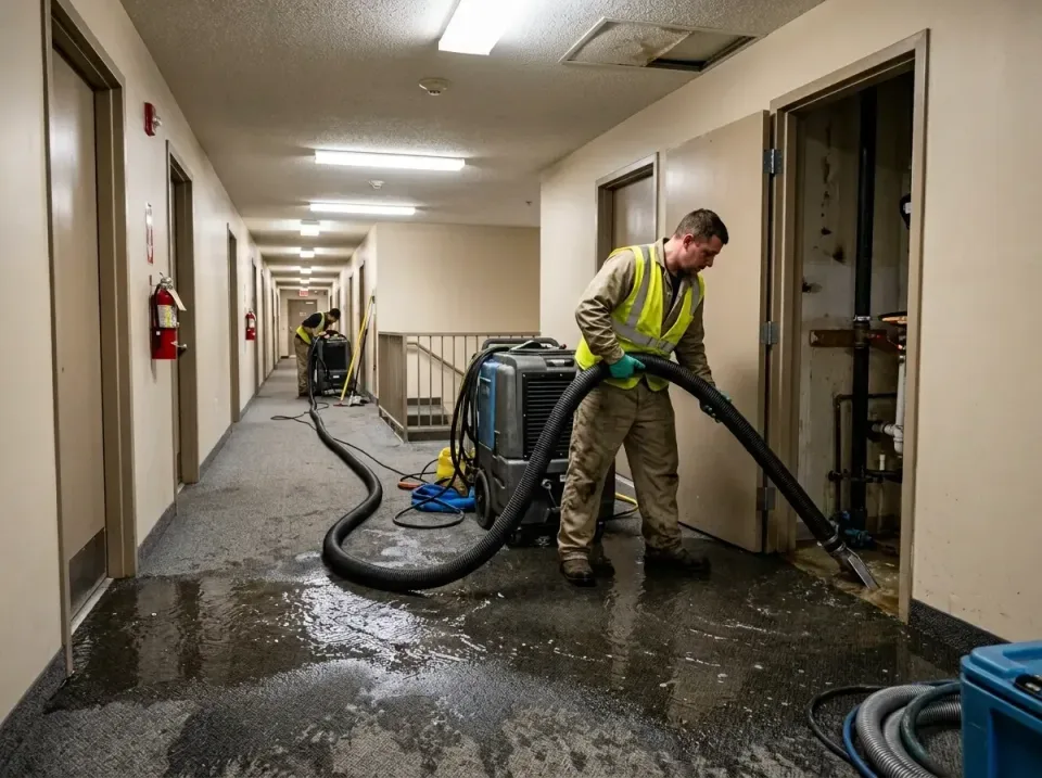 multi-unit-apartment-hallway-f-005 — frequently asked questions, Emergency Burst Pipe Water Extraction & Removal in Hardin,…
